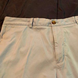 Vineyard Vines Men's Breaker cotton blend 9 inch pale blue golf shorts 38